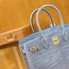 爱马仕 Birkin 30cm 北方蓝 银扣 一级皮 尼罗鳄鱼皮 臻品级别