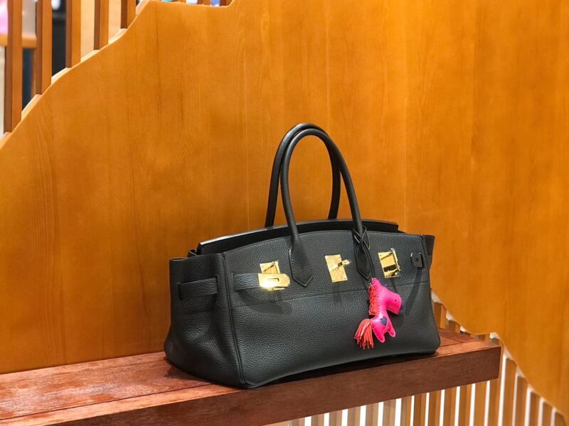 爱马仕 Should Birkin 42cm togo 经典黑 金扣 全手工缝制 现货 - Image 2