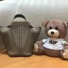 b77ff77708d90d1.jpg 爱马仕 菜篮子 18cm 大象灰 鸵鸟皮拼togo小牛皮 原版蜜蜡线 顶级手缝
