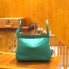 爱马仕 Lindy 26cm 维罗纳绿 Togo牛皮 银扣 原版蜜蜡线 顶级手缝