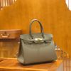 爱马仕 Birkin 30cm 大象灰 Epsom小牛皮 金扣 原版蜜蜡线 顶级手缝