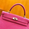 爱马仕 Kelly 25cm 玉兰粉 Togo牛皮 全手工缝制