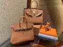爱马仕 Birkin 30cm ( 铂金包) Togo小牛皮 金棕 原版蜜蜡线 全手工缝制