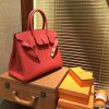bc006cc8692a4c2.jpg 爱马仕 Birkin铂金包 罂粟橘 德国togo小牛皮 原版蜜蜡线 顶级手缝 金扣 30cm