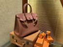 爱马仕 Birkin 30cm ( 铂金包) Togo小牛皮 古铜色 原版蜜蜡线 全手工缝制