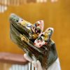 爱马仕 Mini kelly 22cm 一级尼罗鳄 橄榄绿 金扣 原版蜜蜡线 顶级手缝