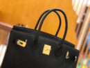 爱马仕 Birkin 30cm 经典黑 Swift 牛皮 金扣 原版蜜蜡线 顶级手工缝制