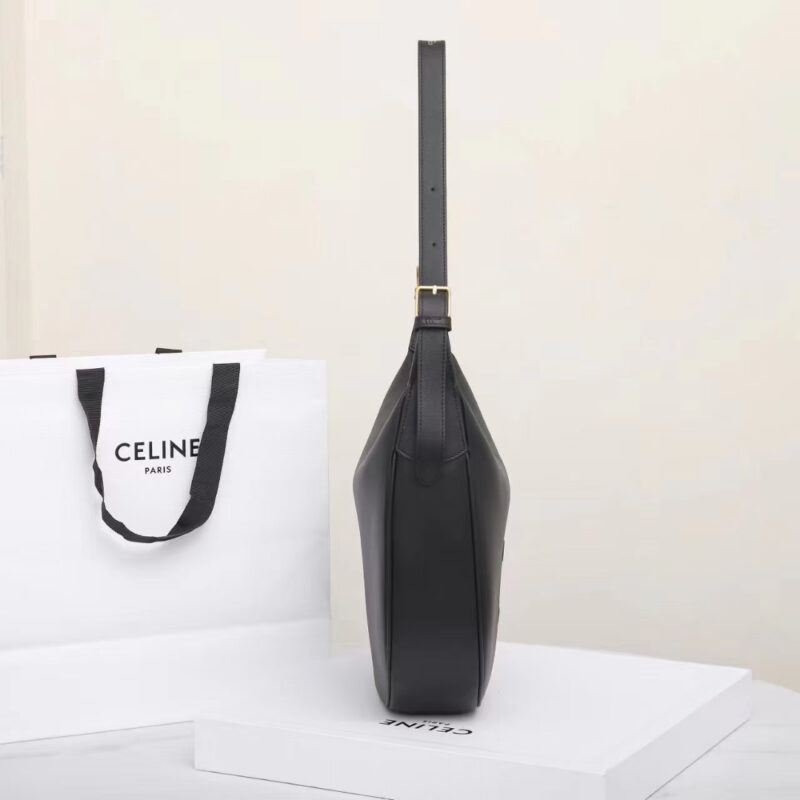 Celine*Heloise系列腋下包114713黑色免检版 - Image 4
