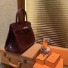 爱马仕 Birkin铂金包 波尔多酒红 一级皮 尼罗鳄鱼 进口原料 顶级手缝工艺 30cm