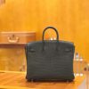 爱马仕 Birkin 25cm 石墨灰 一级尼罗鳄鱼皮 金扣 原版蜜蜡线 顶级手缝