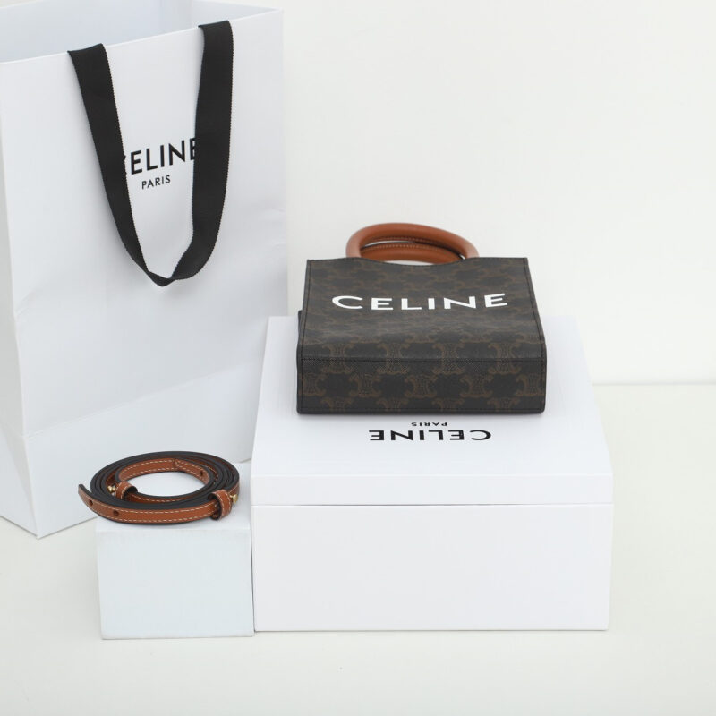 Celine*Cabas系列琴谱袋194372棕印花免检版 - Image 4