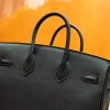 爱马仕 Birkin 25cm swift 牛皮 经典黑 金扣 全手工缝制