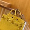 爱马仕 Birkin Touch 铂金包 琥珀黄 牛皮拼鳄鱼皮 金扣 25cm