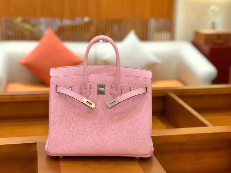 爱马仕 新增现货 birkin 铂金包 锦葵紫 德国进口小牛皮 25cm - Image 7