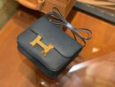 爱马仕 Constance空姐包 新色 松柏绿 顶级全手工缝制 金扣 18cm