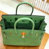 爱马仕 Birkin 30cm 牛油果绿 Togo小牛皮 金扣 原版蜜蜡线 顶级手工缝制
