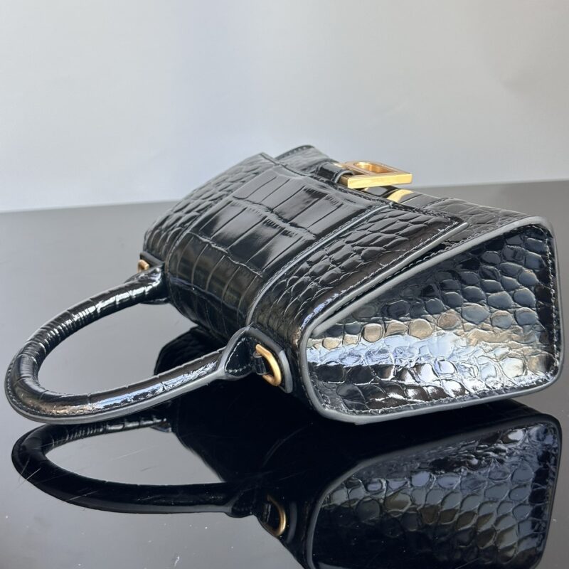 Balenciaga沙漏包-Balenciaga鳄鱼皮手袋 - Image 6