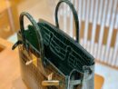 爱马仕 Birkin 30cm 祖母绿 金扣 一级皮湾鳄鱼皮 臻品级别