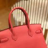 爱马仕 Birkin 30cm 唇膏粉 Togo小牛皮 金扣 原版蜜蜡线 顶级手工缝制