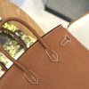 cadb4e7ab183903.jpg 爱马仕 Birkin 铂金包 经典 金棕色 原厂御用swift皮 金扣 35cm