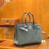 爱马仕 Birkin 30cm 天青色 进口togo小牛皮 蜡线 全手工缝制