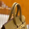 爱马仕 Birkin 25cm 大地色 Togo小牛皮 金扣 原版蜜蜡线 顶级手工缝制