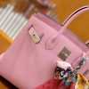爱马仕 Birkin 铂金包 X9锦葵紫 德国进口牛皮 全手工 30cm 现货