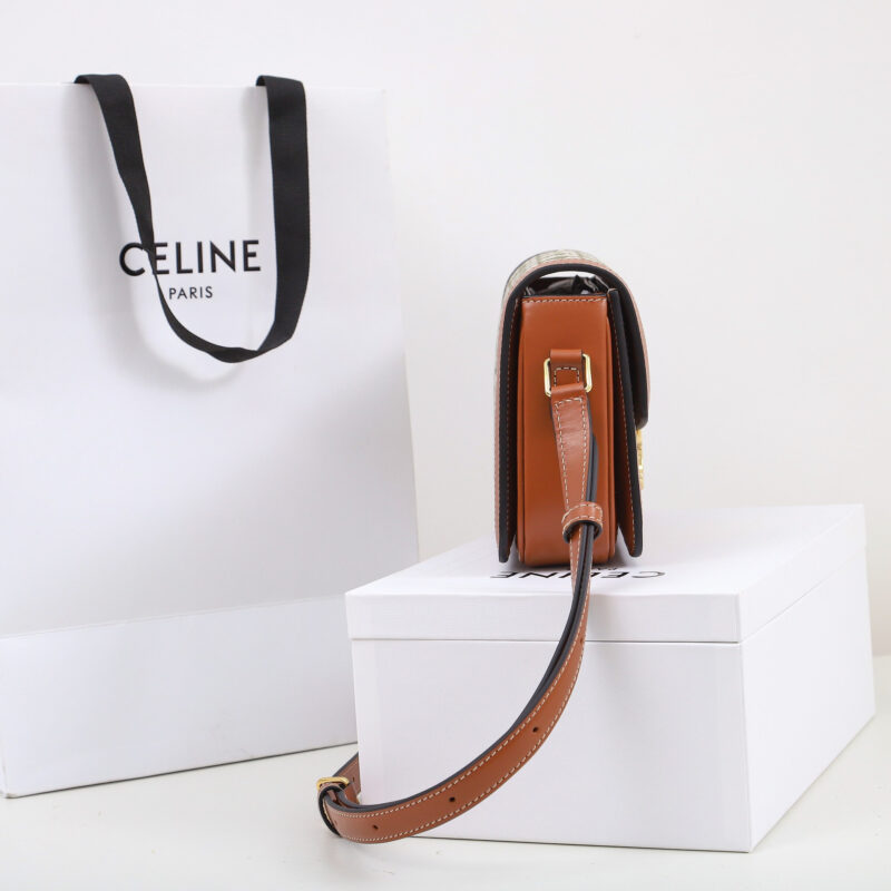 Celine*TeenTriomphe系列手袋188882小号免检版 - Image 4