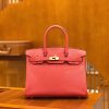 爱马仕 Birkin 30cm 唇膏粉 Togo小牛皮 金扣 原版蜜蜡线 顶级手工缝制