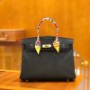 爱马仕 Birkin 30cm 经典黑金 Togo小牛皮 颈纹 金扣 原版蜜蜡线 顶级手工缝制
