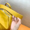爱马仕 Lindy 琳迪包 琥珀黄 Togo进口牛皮 全手工缝制 银扣 30cm 现货