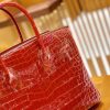 d1f8c744329a4a2.jpg 爱马仕 Birkin 铂金包 法拉利红 一级皮 尼罗鳄鱼皮 臻品级别 金扣 30cm