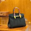 爱马仕 Birkin 30cm 经典黑金 Togo小牛皮 颈纹 金扣 原版蜜蜡线 顶级手工缝制