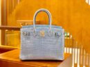 爱马仕 Birkin 30cm 浅水蓝 金扣 一级皮 尼罗鳄鱼皮 臻品级别
