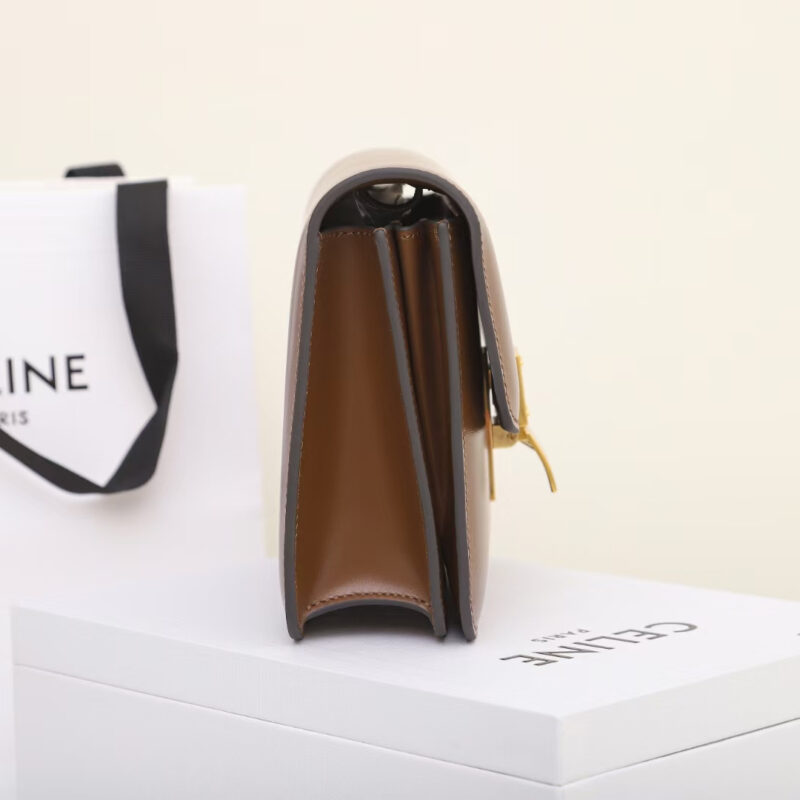 Celine*ClassicBox系列192523棕色免检版 - Image 4