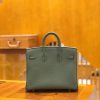 爱马仕 Birkin 25cm 杏仁绿 Togo 牛皮 金扣 原版蜜蜡线 顶级手缝