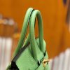 爱马仕 Birkin 25cm 牛油果绿 Togo小牛皮 金扣 原版蜜蜡线 顶级手工缝制