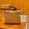 爱马仕 Kelly 25cm 28cm 金棕色 银扣 掌纹牛皮 进口原料 臻品级别 现货