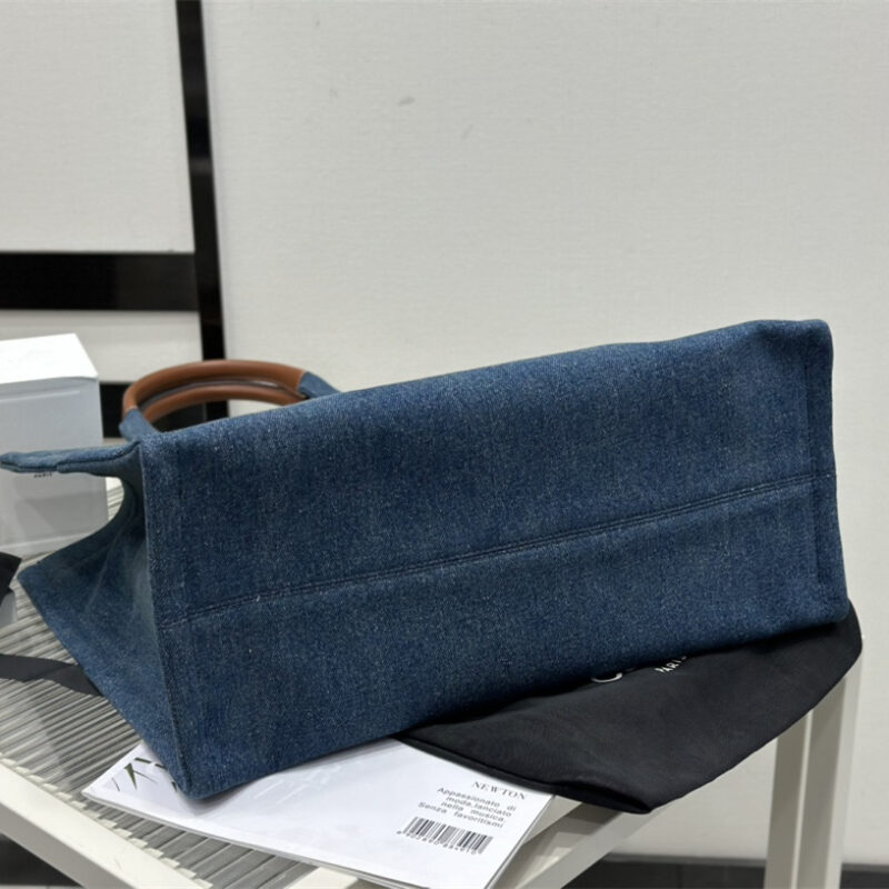 Celine*Tote系列196762牛仔蓝免检版 - Image 6