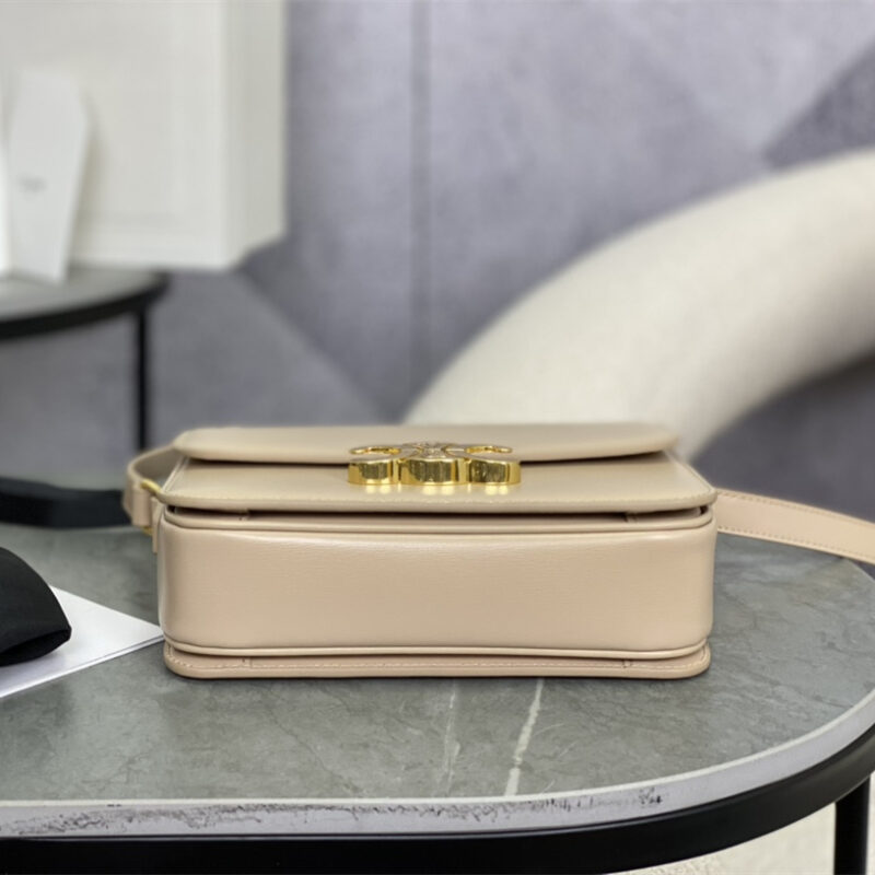 Celine*Triomphe系列手袋188423奶茶色免检版 - Image 5