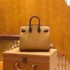爱马仕 Birkin 20cm 限量版小房子 金棕色 Epsom拼鳄鱼皮 顶级全手缝工序