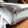 爱马仕 Kelly 凯莉包 喜马拉雅 特级鳄鱼皮 全手工缝制 银扣 25cm