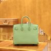 爱马仕 Birkin 25cm 牛油果绿 Epsom小牛皮 金扣 原版蜜蜡线 顶级手缝