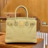 d679e77c4f7e7bf.jpg 爱马仕 Birkin 30cm 小鸡黄 一级美洲鳄 金扣 原版蜜蜡线 顶级手缝