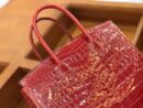 爱马仕 新增现货 birkin 铂金包 法拉利红 一级鳄鱼皮 30cm