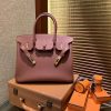 d846a103f5f5961.jpg 爱马仕 Birkin 30cm ( 铂金包) Togo小牛皮 古铜色 原版蜜蜡线 全手工缝制