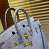 d8c5fec6024684c.jpg 爱马仕 Birkin 25cm 浅蓝紫 南非进口鸵鸟皮 顶级手缝工艺 金扣
