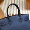 爱马仕 Birkin 30cm 明兰色 Togo小牛皮 金扣 原版蜜蜡线 顶级手工缝制