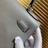 爱马仕 Kelly 凯莉包 锡器灰 德国进口 Epsom 掌纹牛皮 全手缝蜡线 银扣 28cm
