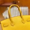 爱马仕 Birkin 30cm 琥珀黄 Epsom掌纹小牛皮 金扣 原版蜜蜡线 顶级手工缝制